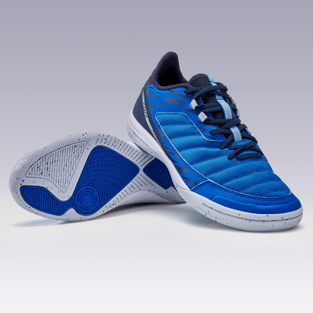 Hallenschuhe Futsal Eskudo 500 IN Damen blau