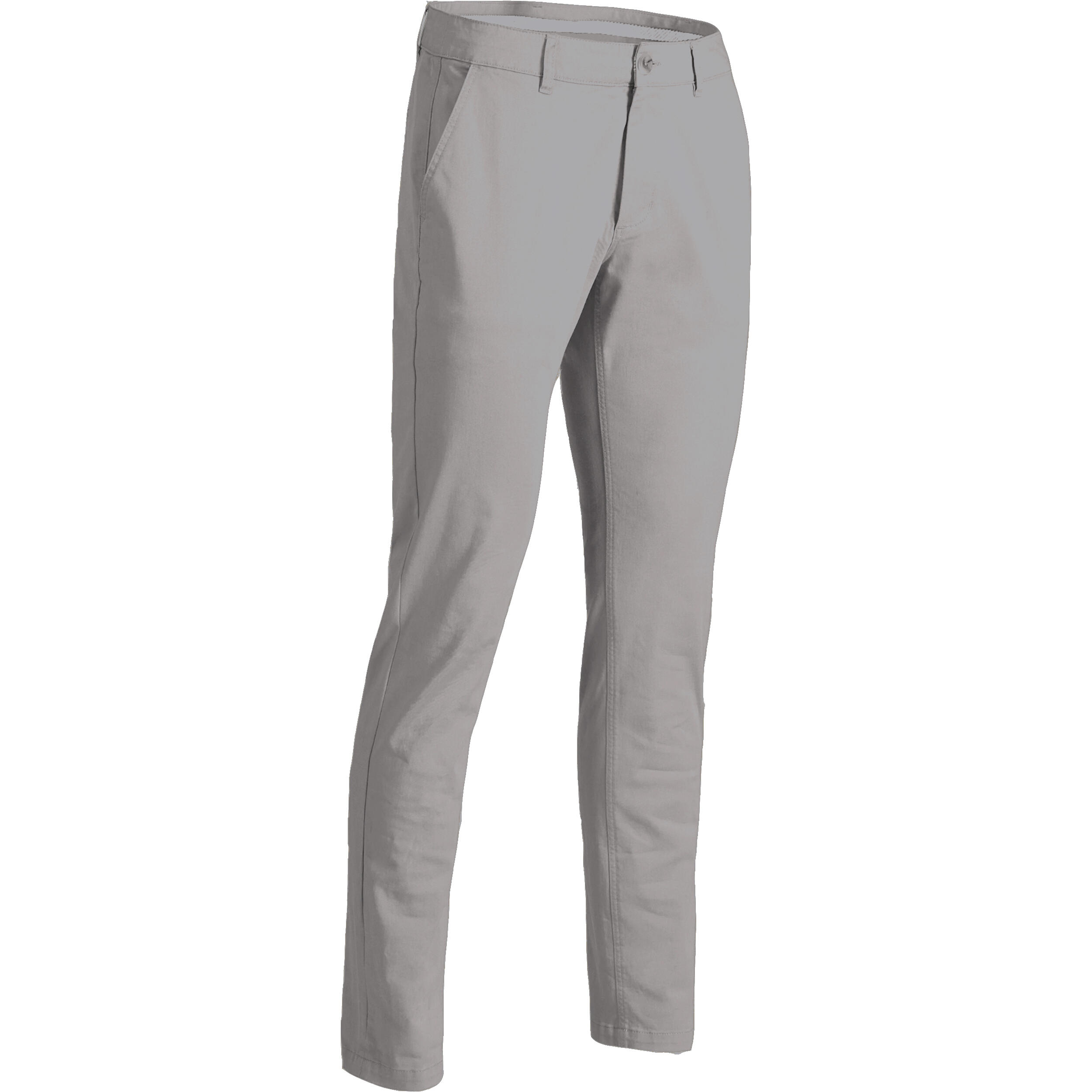 Pantalones chinos golf algodón Hombre, MW500 gris 4/4