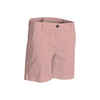 Women's golf cotton chino shorts - MW500 dusty pink