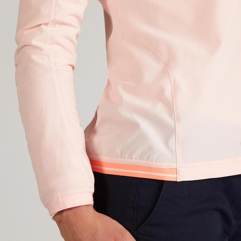 Veste golf coupe-vent déperlant Femme - RW500 rose