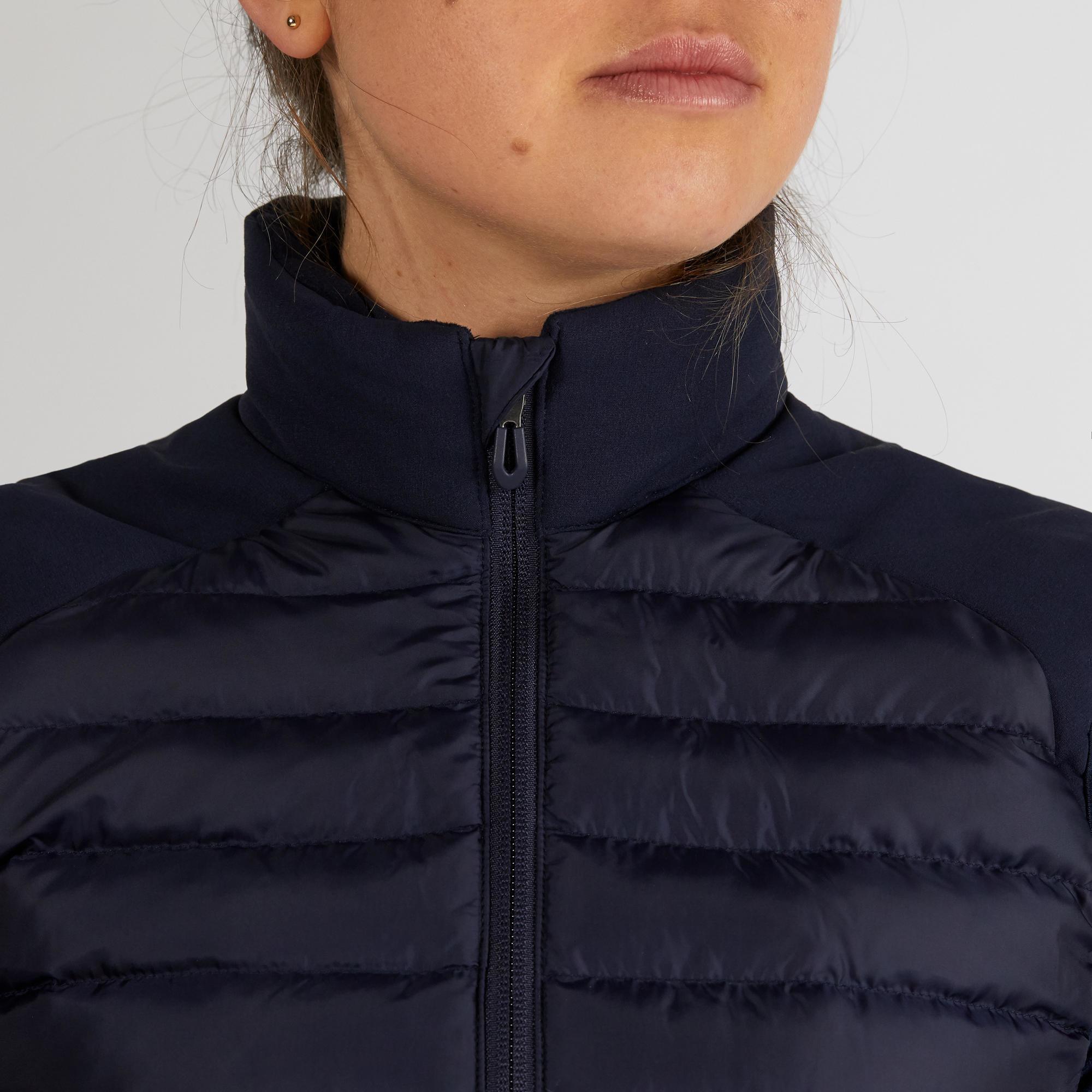 doudoune legere bleu marine femme