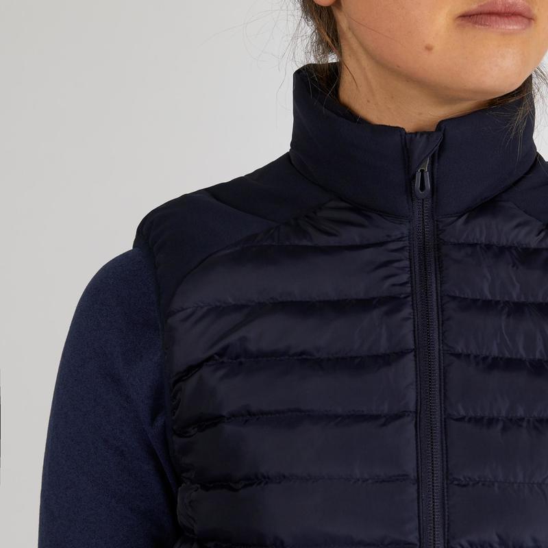 doudoune bleu marine femme