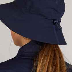 Golf Rain Hat RW500 size 1 - Navy Blue: 56–58 CM