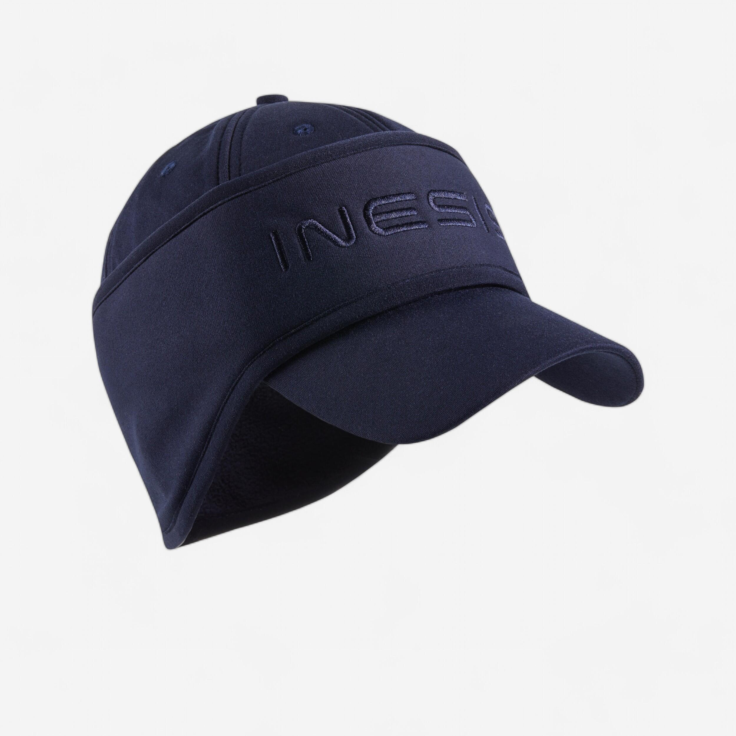 winter golf headband cap CW500 navy blue