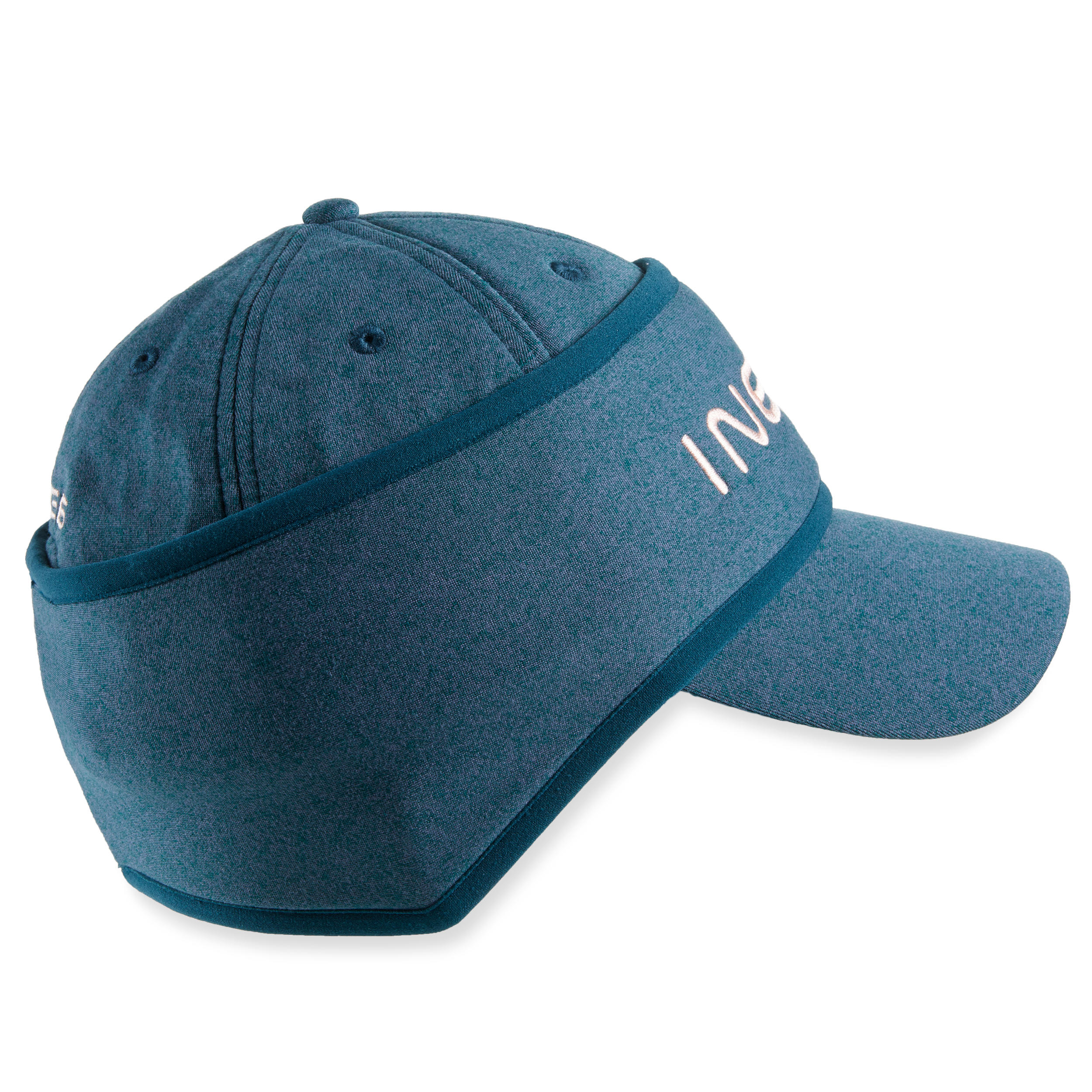 WOMEN'S COLD-WEATHER GOLF HEADBAND CAP - DARK GREEN 3/12