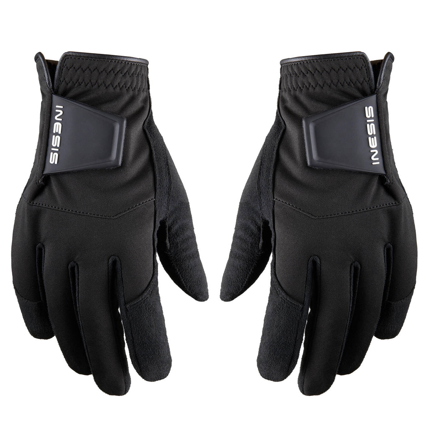 Men's pair of golf rain gloves - RW black