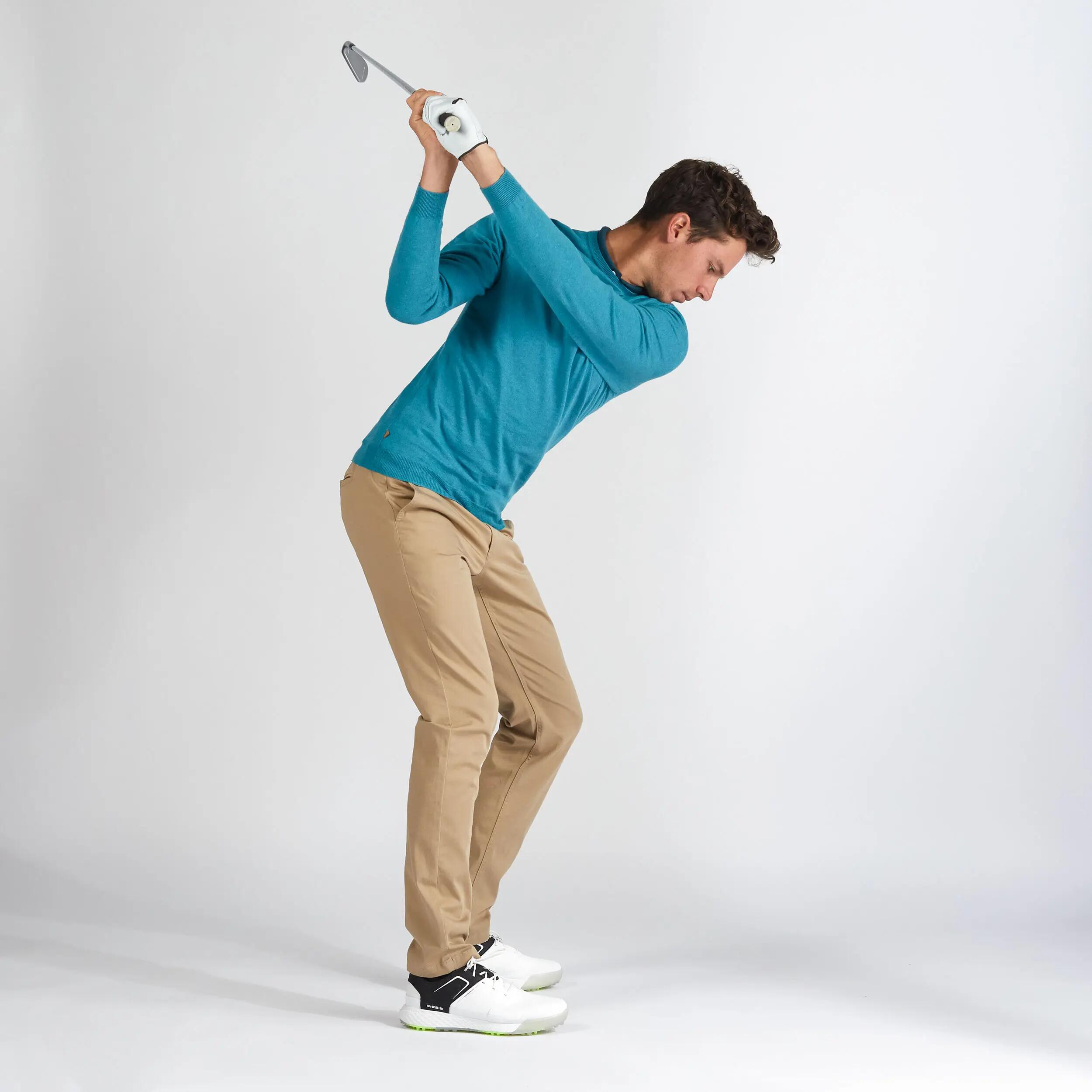Men's Golf Trousers - Beige 3/7