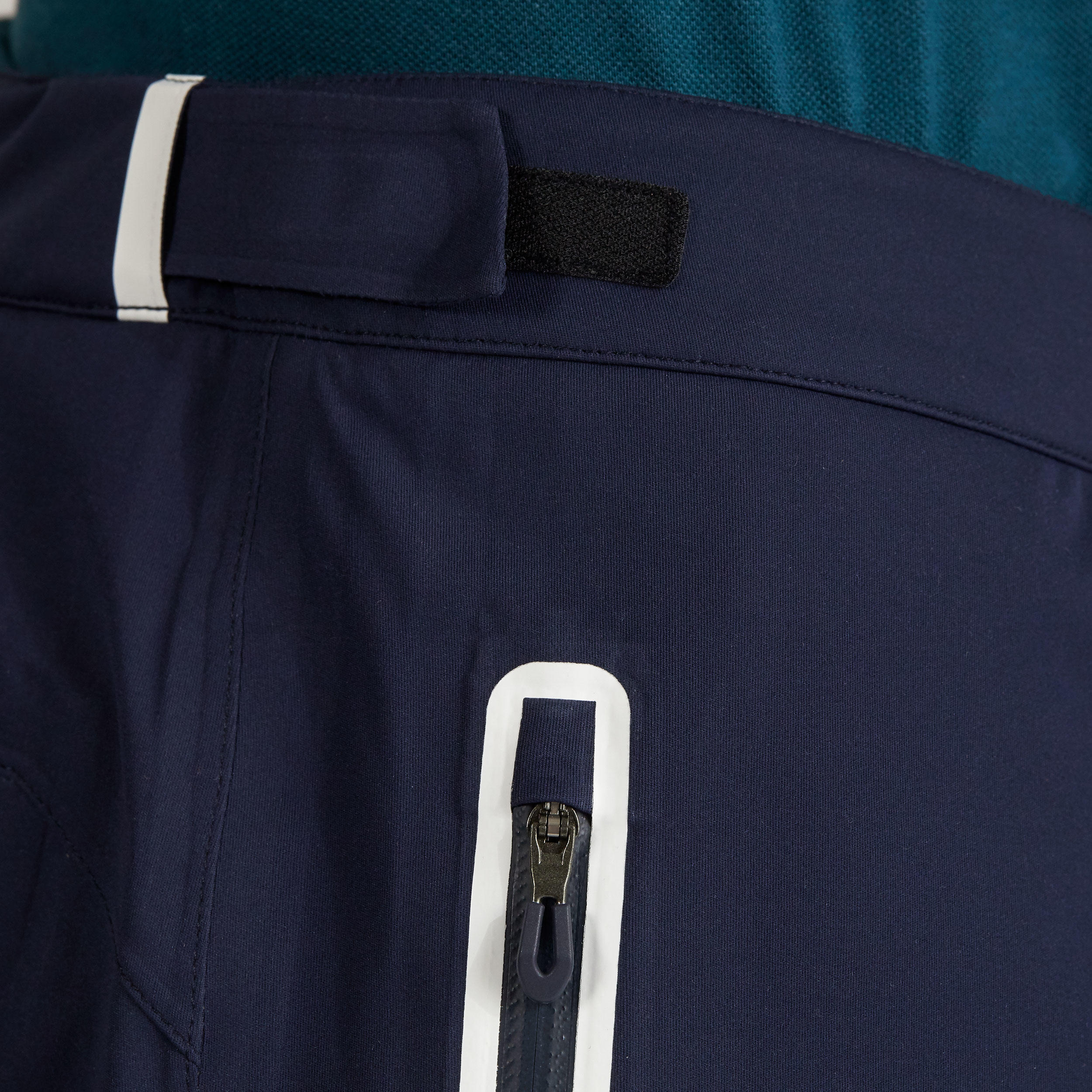 PANTALON DE GOLF DE PLUIE IMPERMÉABLE HOMME RW500 BLEU MARINE 5/8
