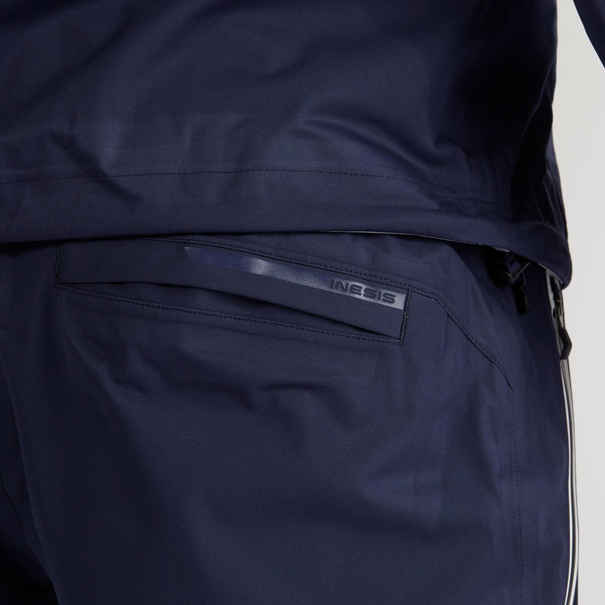 MEN'S RW500 RAINPROOF GOLF PANTS NAVY BLUE