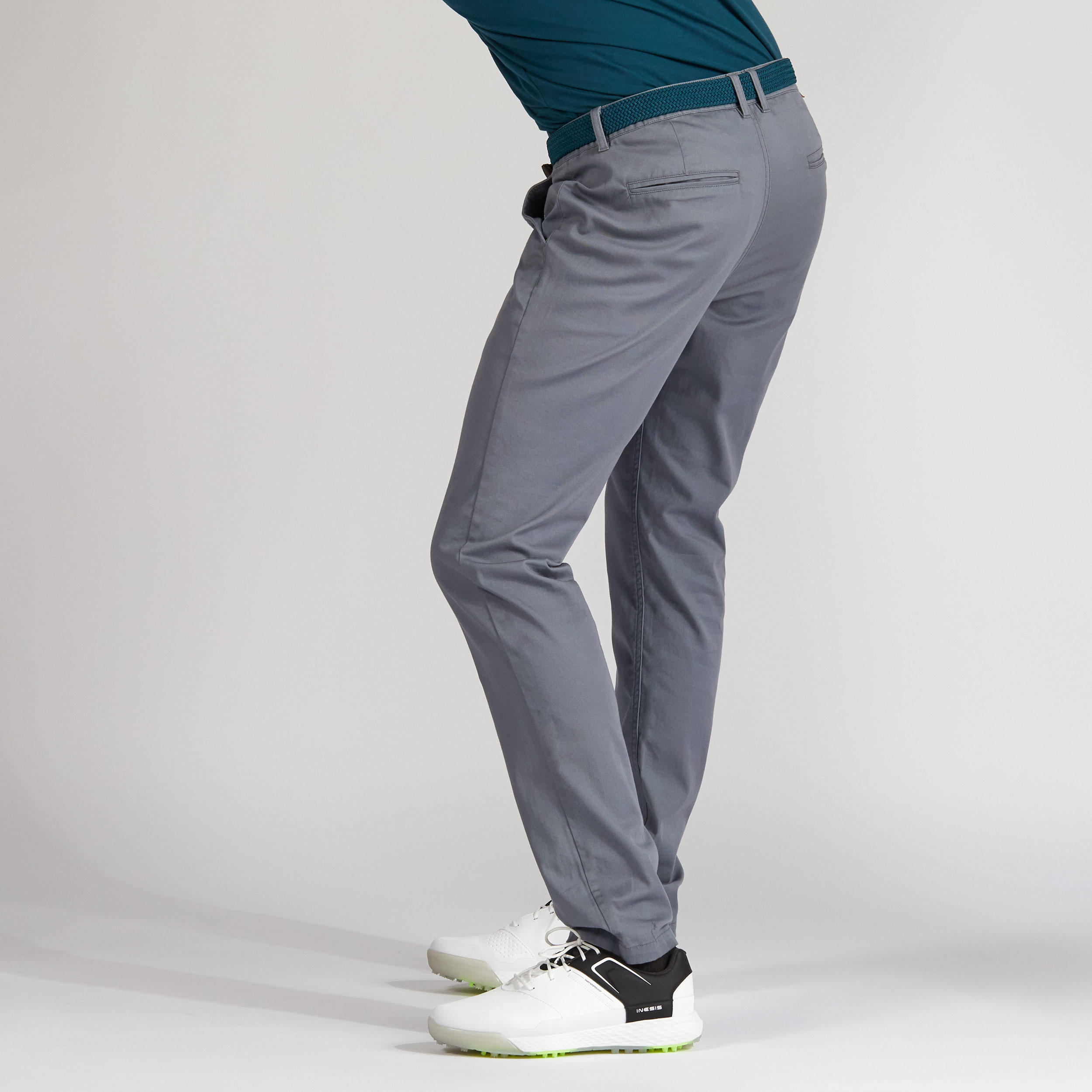 INESIS Pánske golfové nohavice MW500 tmavosivé M (L31) · záber 6