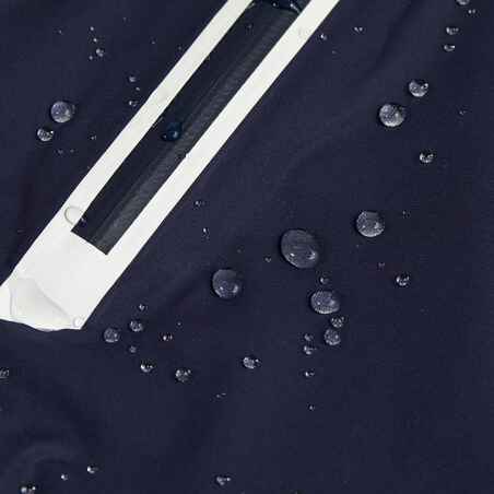 Women’s golf waterproof trousers - RW500 navy blue