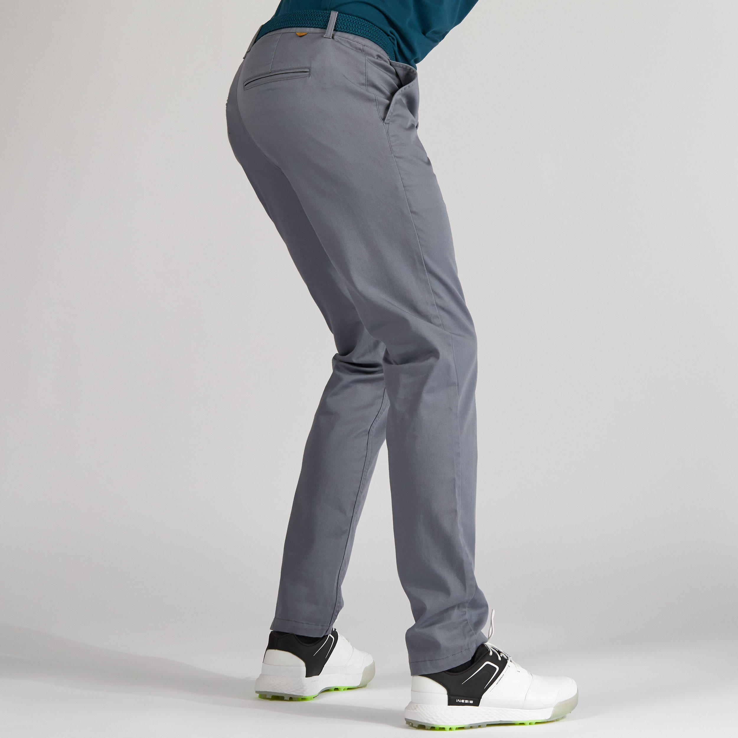 INESIS Pánske golfové nohavice MW500 tmavosivé M (L31) · záber 5