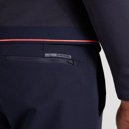 Pantalone za golf CW500 zimske muške - teget