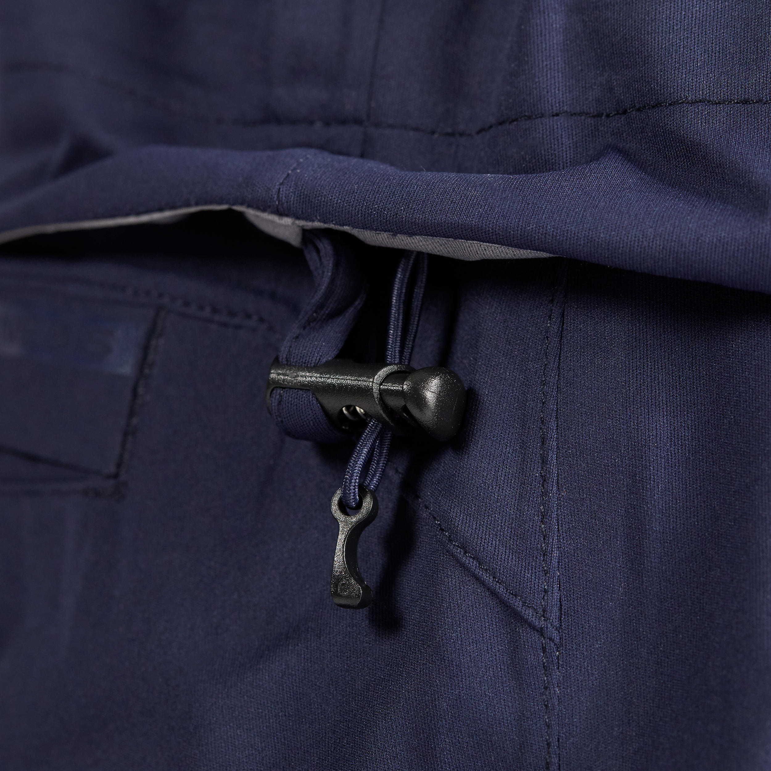 Men's golf waterproof rain jacket - RW500 navy blue 6/7