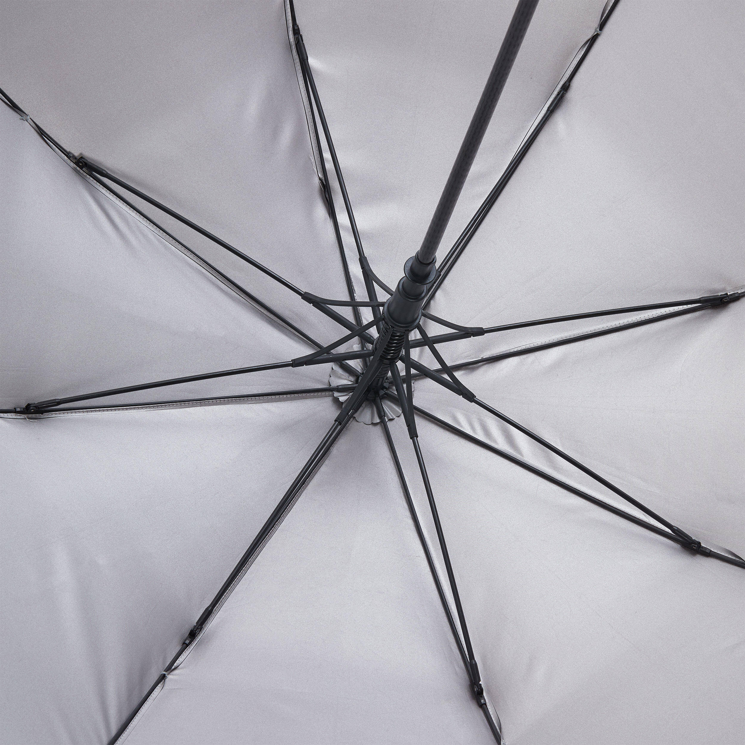 Waterproof Umbrella Medium  Size 123cm Coverage UV Protection Auto Open - Red -  3