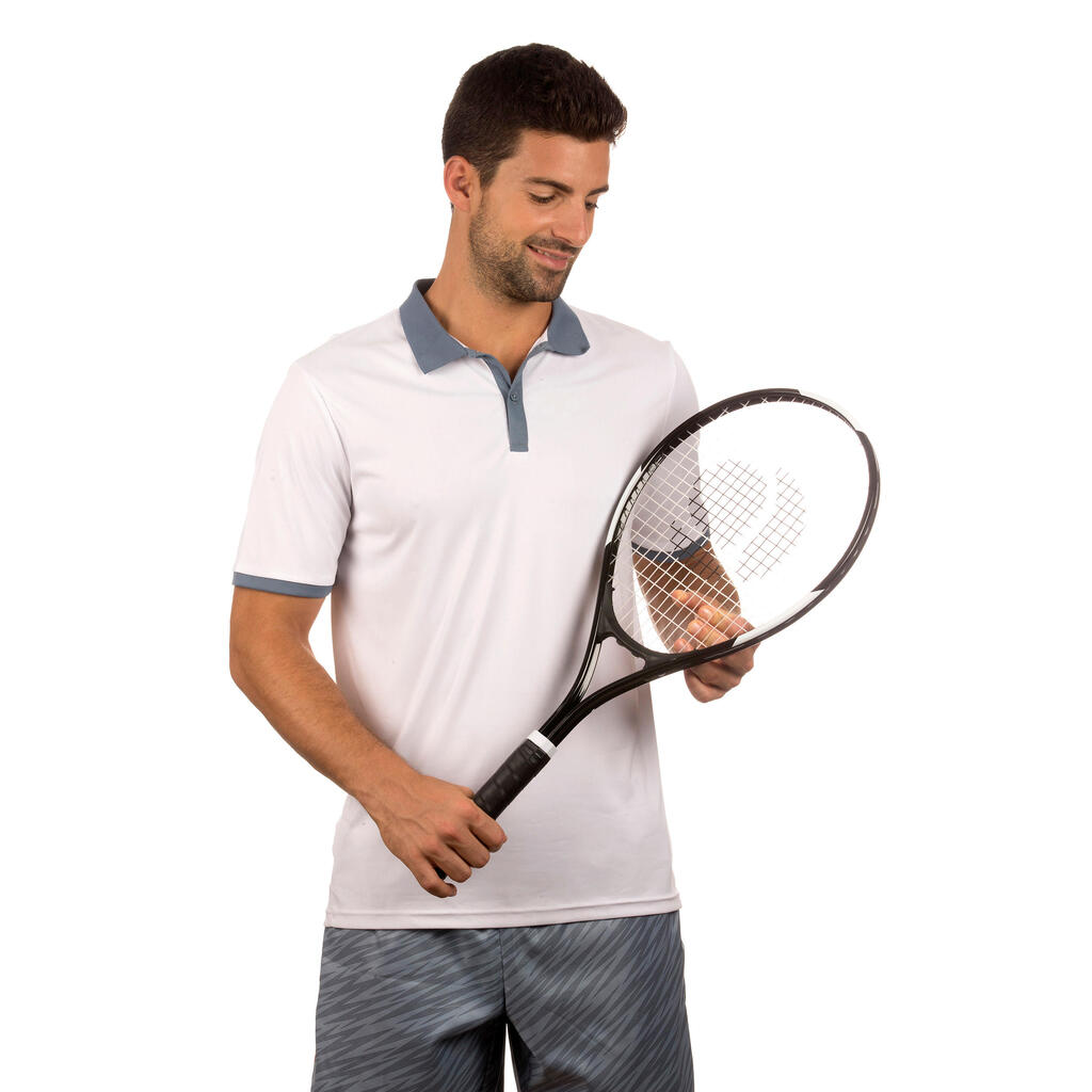 Tennis Badminton Table Tennis Paddle Ball Squash Polo Shirt Soft 500 