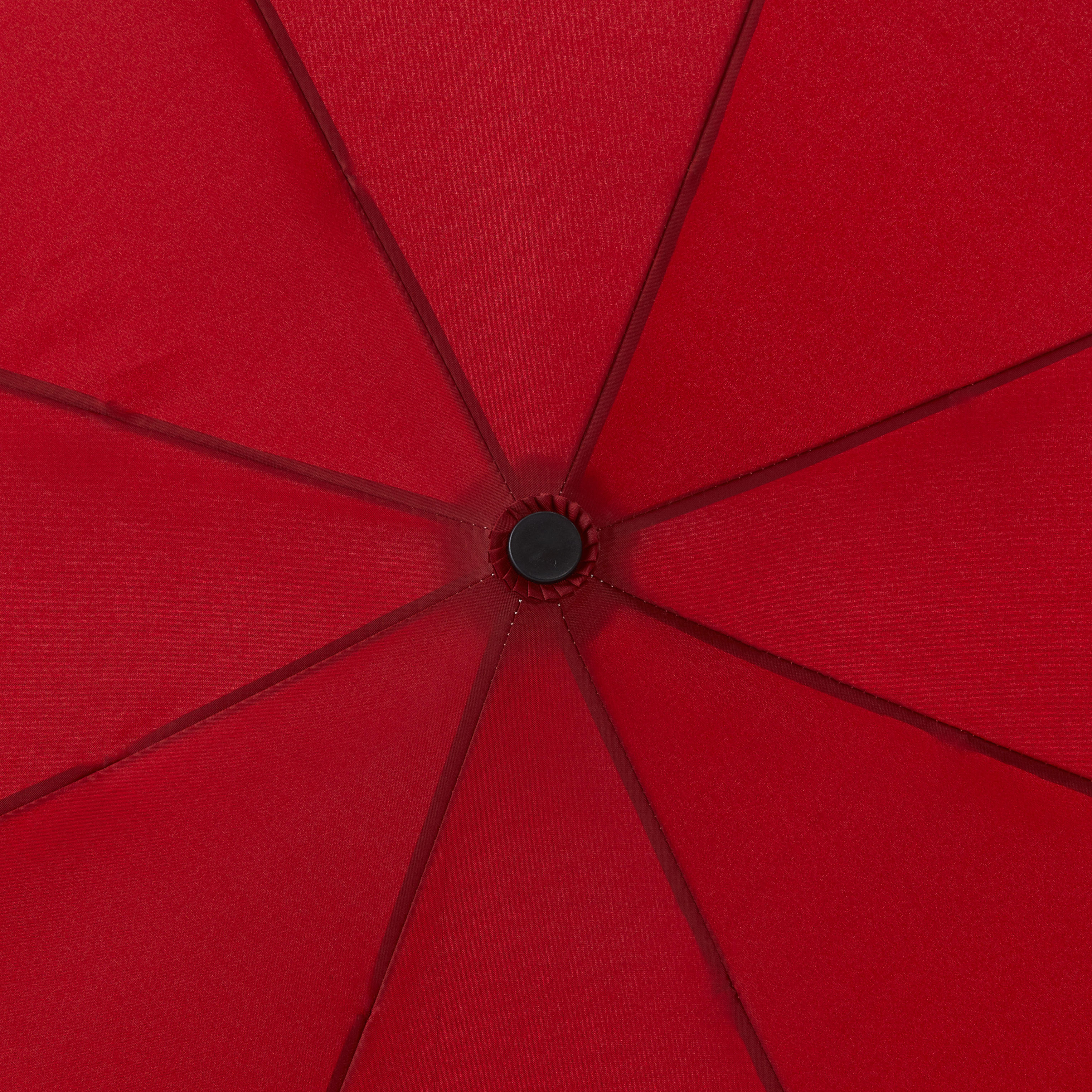 Waterproof Umbrella Small 110cm Coverage UPF50+ Sun Protection Auto Open - Red