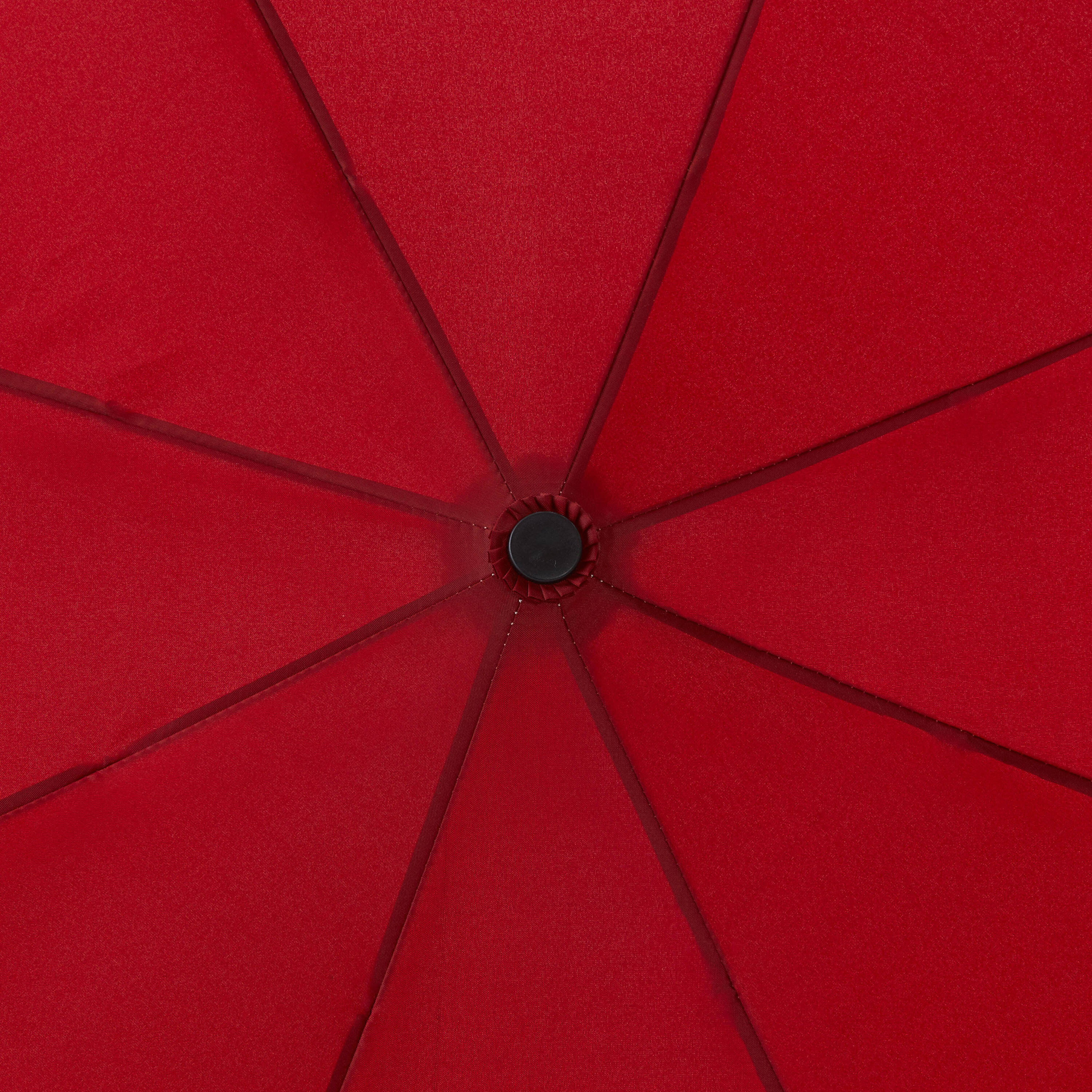 Waterproof Umbrella Small 110cm Coverage UPF50+ Sun Protection Auto Open - Red -  3