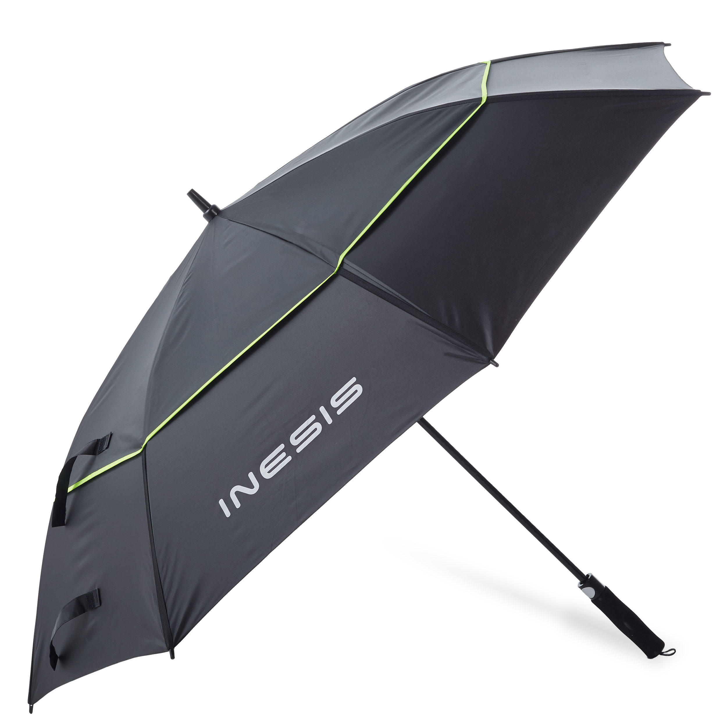 Golf Umbrella Large Black Yellow