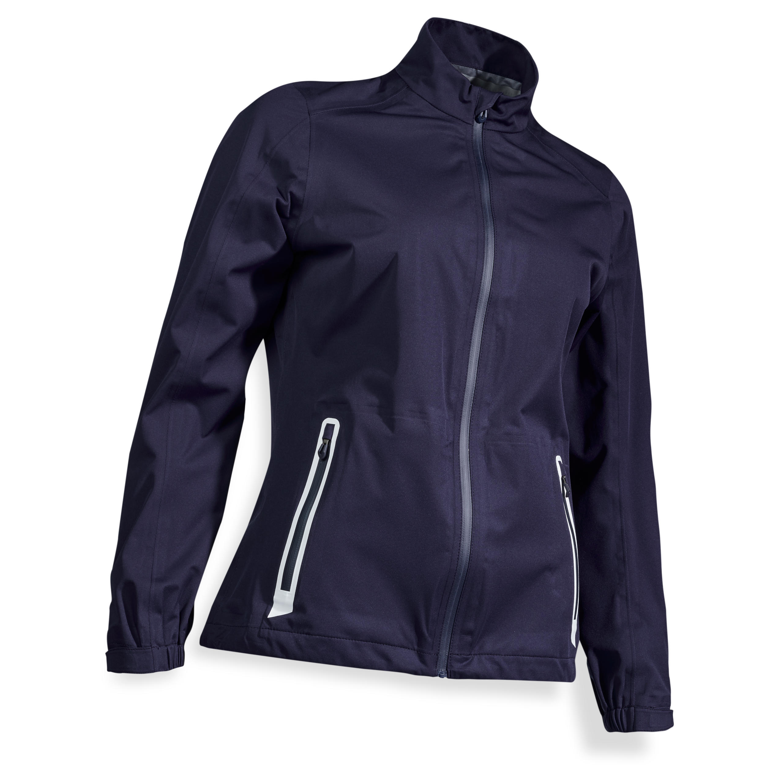 womens navy rain jacket