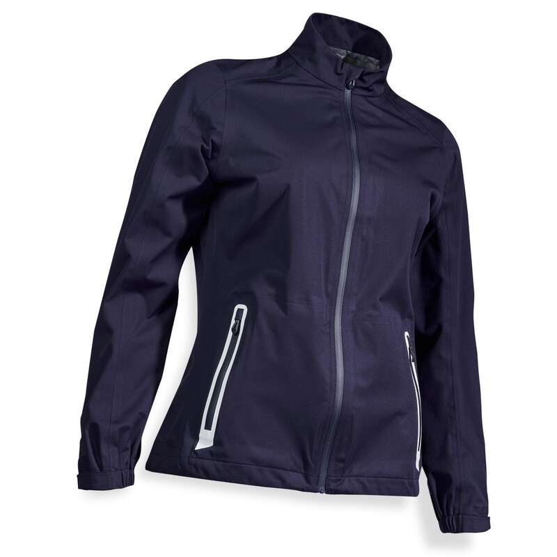 INESIS WOMEN'S WATERPROOF Golf JACKET NAVY Decathlon