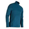 MEN'S GOLF COLD WEATHER FLEECE SWEATSHIRT - DARK GREEN