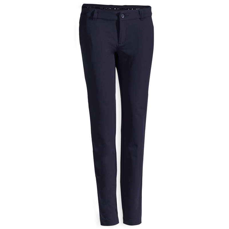 WOMENS COLD WEATHER GOLF CLOTHING Golf - W NAVY CW GOLFING TROUSERS INESIS - Golf Clothing