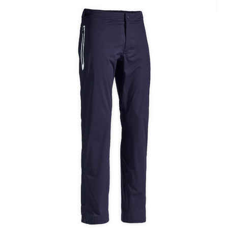 Pantalón golf lluvia Hombre Inesis RW500 azul marino