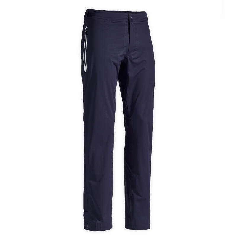 INESIS Men's Waterproof Golf Trousers Navy Blue | Decathlon