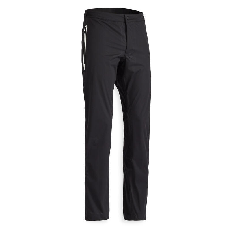 Pantalón golf lluvia Hombre Inesis RW500 negro