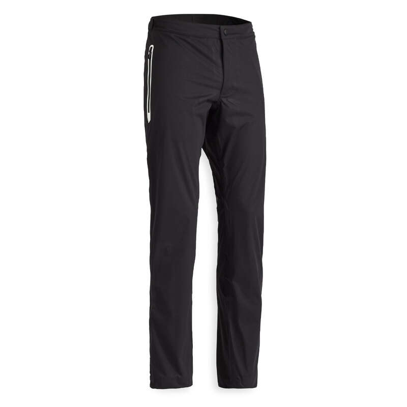 INESIS Men's Waterproof Golf Trousers Black Decathlon