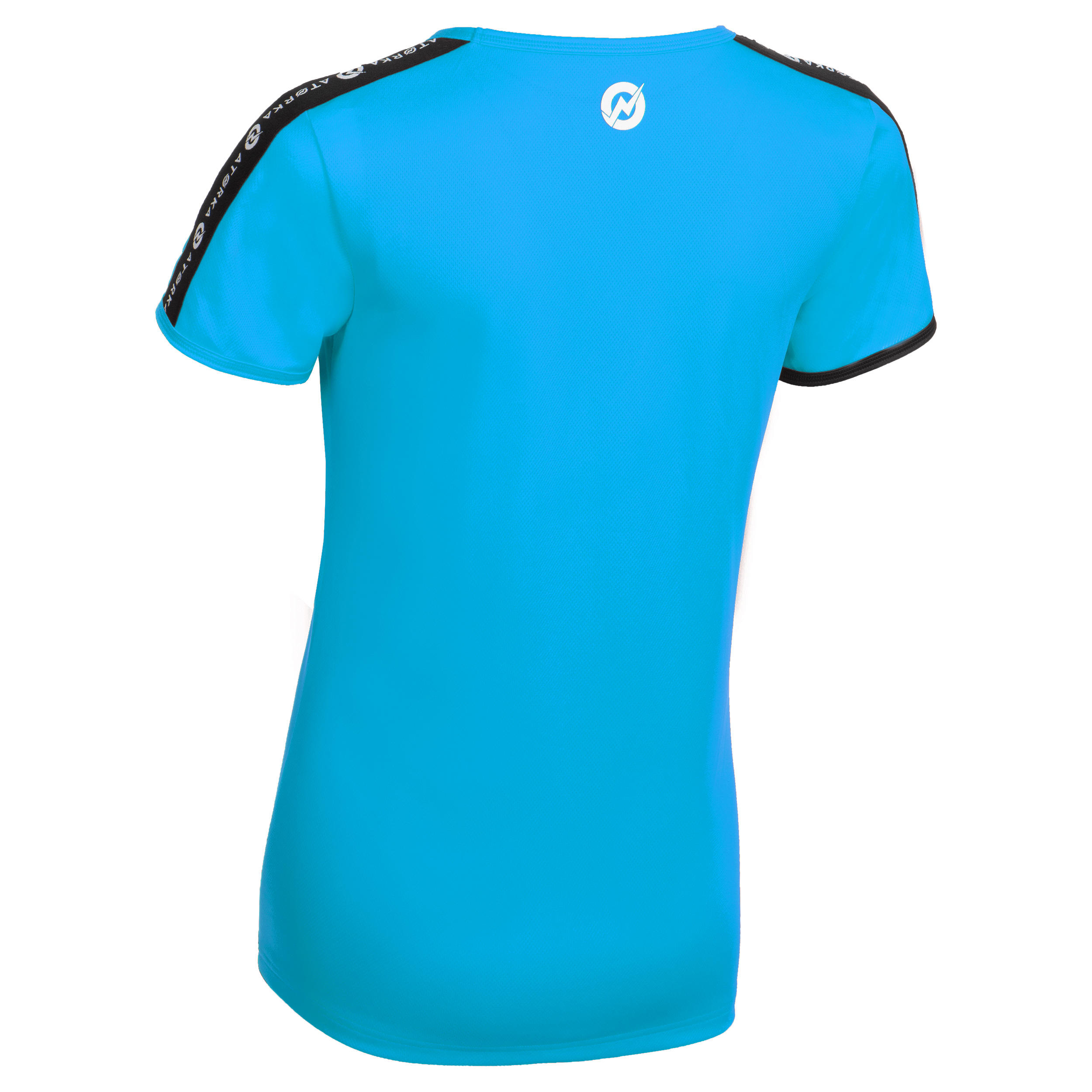 H100C Women's Short-Sleeved Handball Jersey - Light Blue 2/2