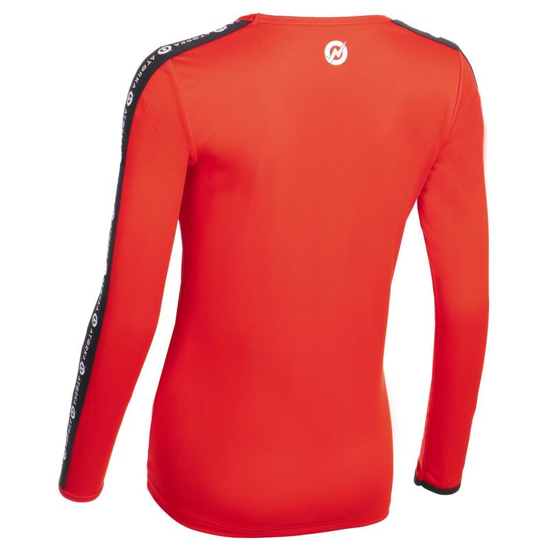 Maillot manche longue de handball femme H100C rouge