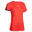 Maillot manches courtes de handball femme H100C rouge