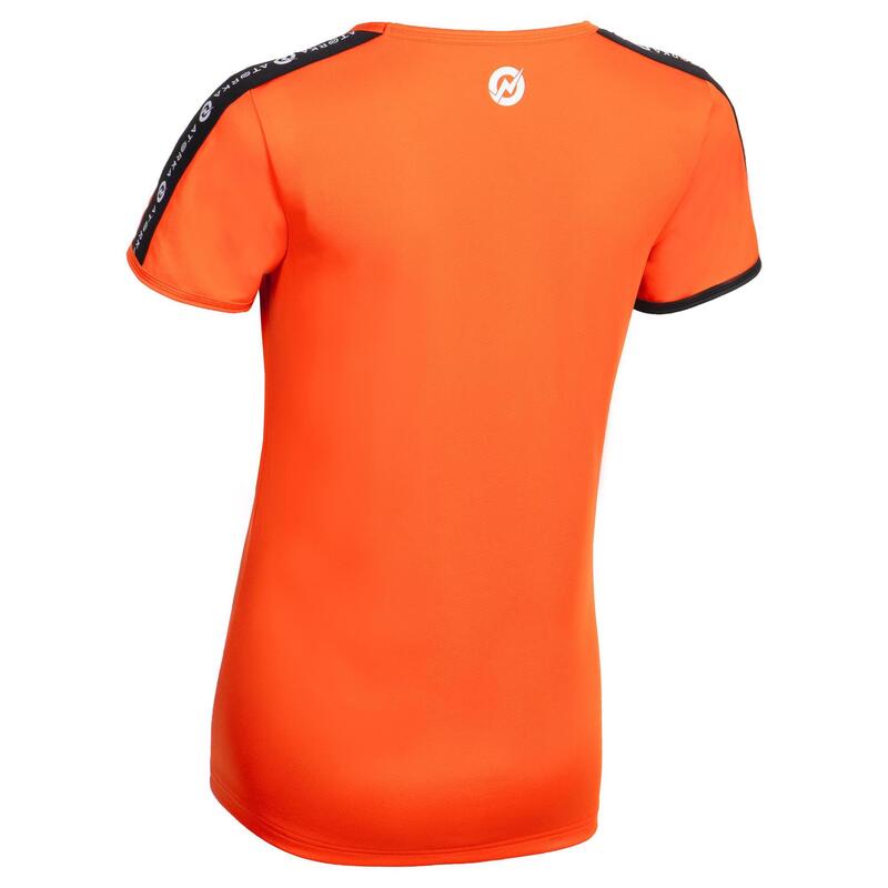 Maillot manches courtes de handball femme H100C orange