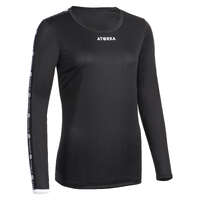 Andebol - Camisola H100C Mulher Preto ATORKA - Equipamento Guarda-Redes
