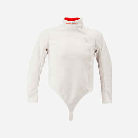 Kids' Right-Handed Fencing Jacket 350N