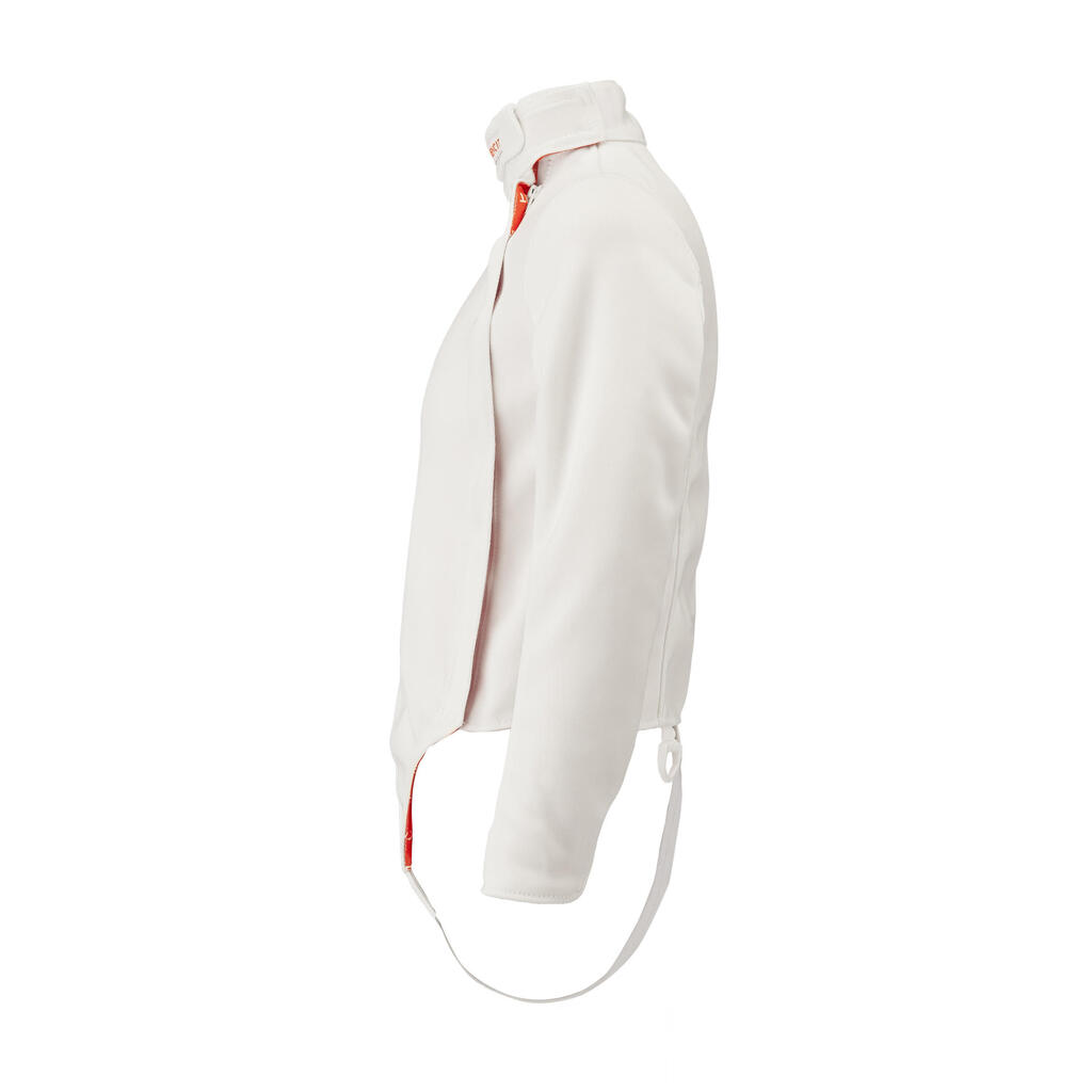 Kids' Right-Handed Fencing Jacket 350N