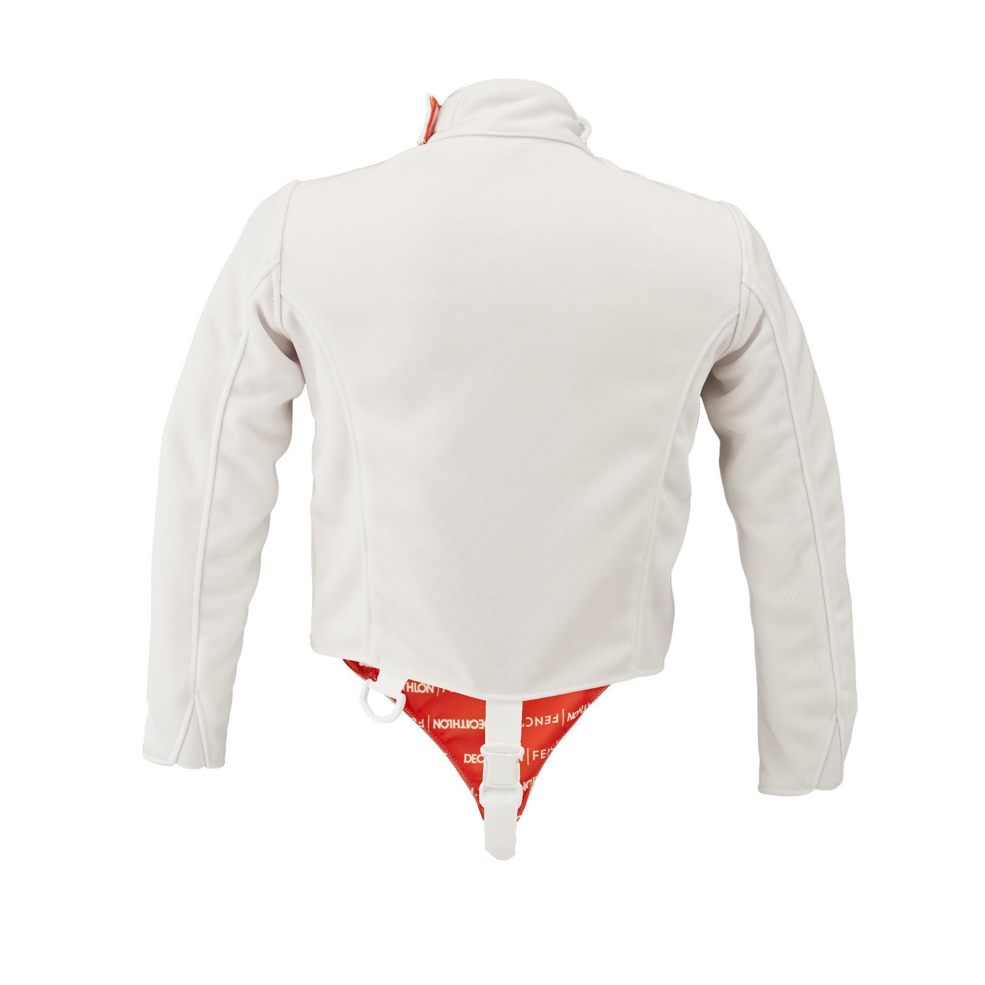 350N right-handed child's fencing jacket