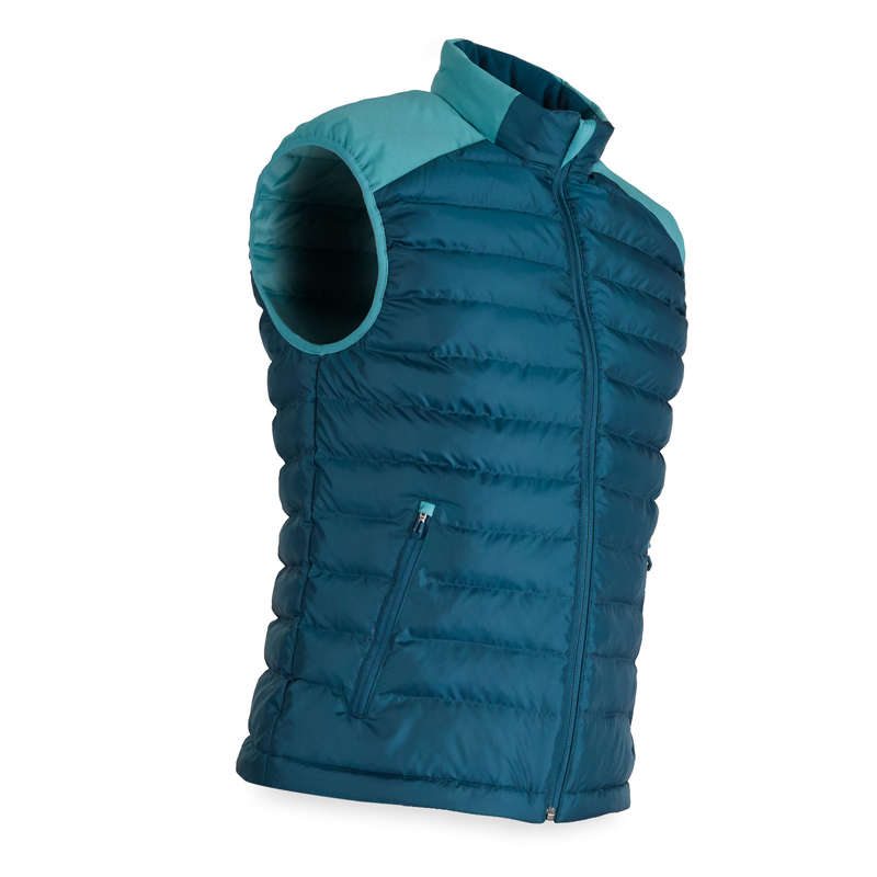MENS COLD WEATHER GOLF CLOTHING Golf - CW SLEEVELESS PADDED JACKET BLACK INESIS - Golf Clothing