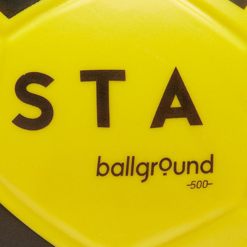 Fotbalový míč Ballground 500 velikost 4 žluto-černý 
