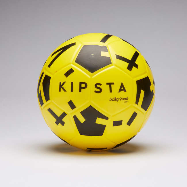 KIPSTA Foam Football S4 Ballground 500 Yellow/Black