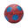 Fussball Grösse 4 Trainingsball aus Polyester - Ballground rot/blau