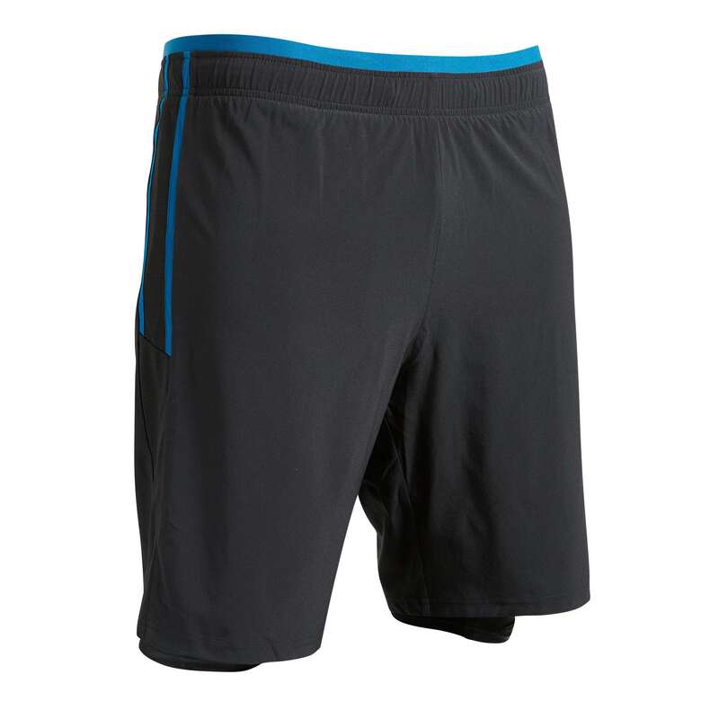 AD WARM WEATHER OUTFIT MATCH & TRAINING Football - Adult 3-in-1 F540 - Black/Blue KIPSTA - Football Clothing