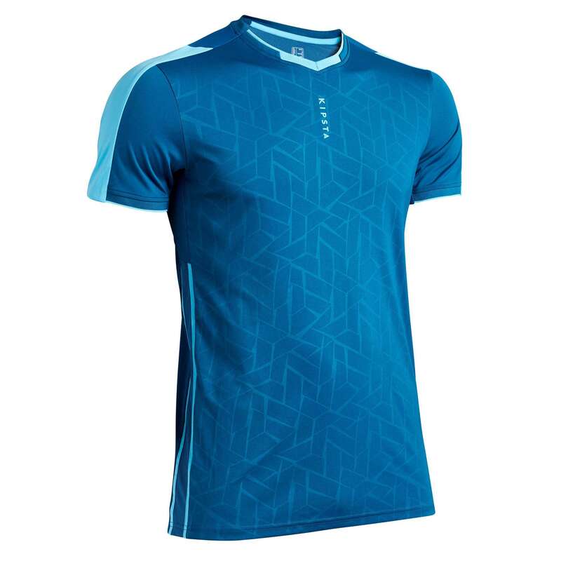 AD WARM WEATHER OUTFIT MATCH & TRAINING Football - Adult F540 - Blue KIPSTA - Football Clothing