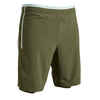 F540 Adult 3-in-1 Online-Only Football Shorts - Khaki