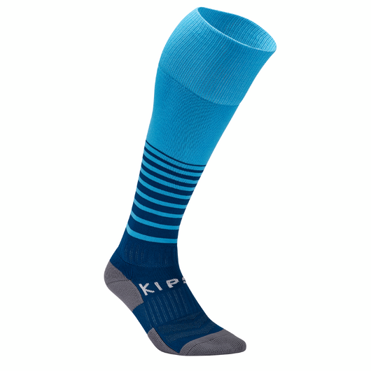 Chaussettes de football traxium bleu turquoise