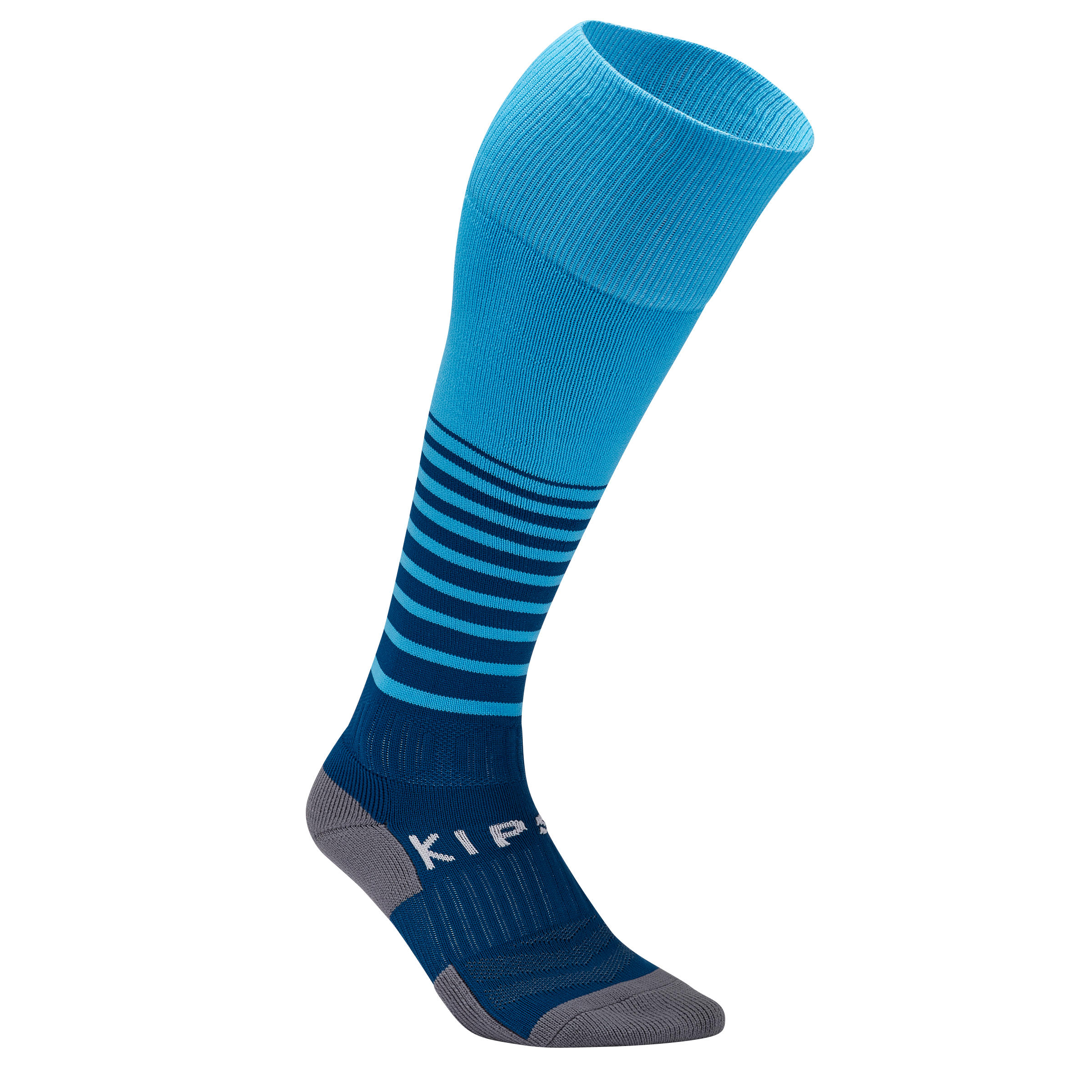 KIPSTA Medias de Fútbol Kipsta F500 adulto azul turquesa