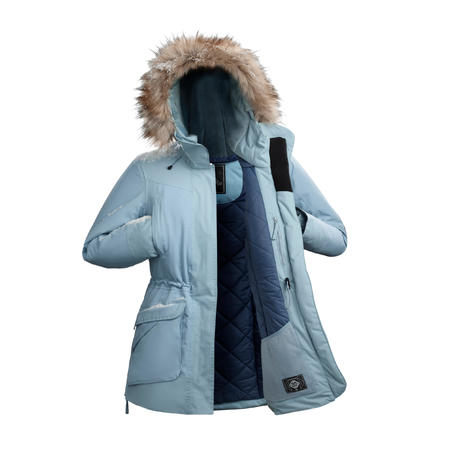 Куртка жіноча SH500 Ultra-Warm - Блакитна