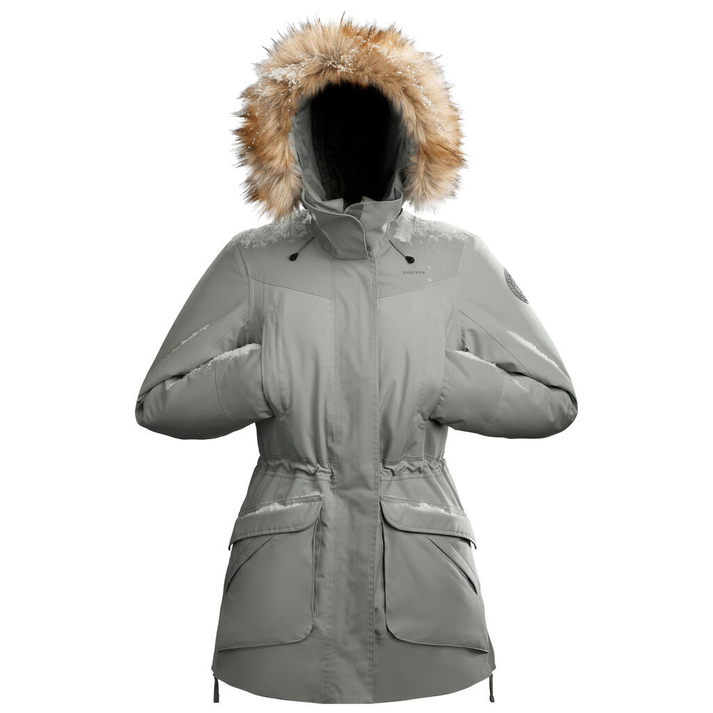 Ženska topla vodootporna parka SH900 oker